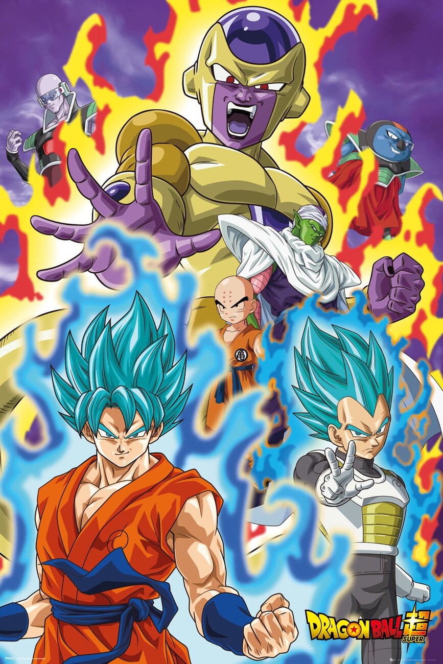 Poster Dragon Ball - God Super, Wall Art, Gifts & Merchandise